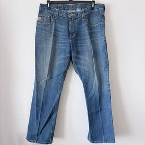 Cinch‎ Carter 2.0 Mens 38x31 Blue Denim Jeans Bootcut Classic Fit